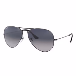 Ray-Ban AVIATOR GRADIENT, Adult, Unisex, Aviator, Polarized lens, Metal, M/L