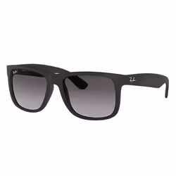 Ray-Ban Justin Classic, Adult, Male, Wayfarer, Square, Full rim, Black