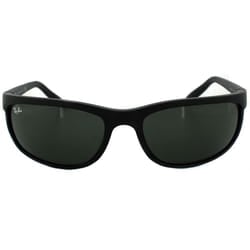 Rayban Sunglasses Predator 2 2027 Black Matt Black Green W1847