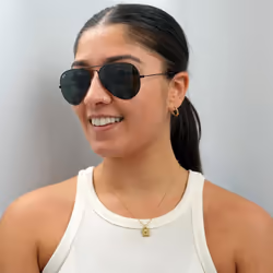 Ray-Ban Sunglasses Aviator 3025 L2823 Black Green G-15 Medium 58mm