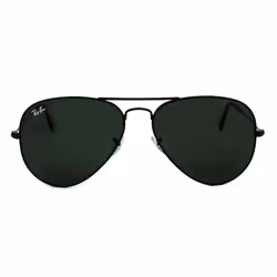 Ray-Ban Sunglasses Aviator 3025 L2823 Black Green G-15 Medium 58mm - Additional view 4