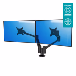 Dataflex Viewlite plus monitor arm - desk 653, Clamp/Bolt-through, 14 kg, 0 mm (0"), 85.1 cm (33.5"), 100 x 100 mm, Black