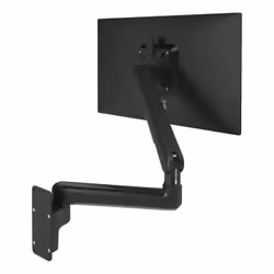 Dataflex Viewprime plus monitor arm-wall 323, 9 kg, 75 x 75 mm, 100 x 100 mm, Height adjustment, Black