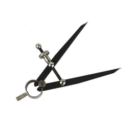 4"" Long Fine Point Divider Premium Flat Leg Tool Gauge Distant Measur