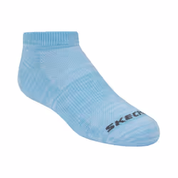 Skechers girls 6 Pack Low Cut Running Socks  Bright Combo  7-8.5 US