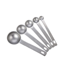 MIU France Stainless Steel Set of 5 Measuring Spoons