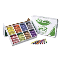 Crayola 528389 Jumbo Classpack Crayons  25 Each of 8 Colors  200/Set