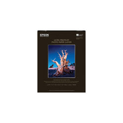 Epson Ultra Premium Photo Paper LUSTER (17x22 Inches  25 Sheets) (S042084)   White