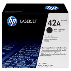 HP 42X 2-pack High Yield Black Original LaserJet Toner Cartridges