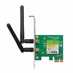 300 Mbps Wireless N PCI Express Adapter, PCIe Network Interface Card for Desktop, Low-Profile Bracket Included, Supports