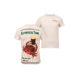 Guinness 879572-xlarge MensTime Have This One with MeFront & Back Print T-Shirt - Extra Large