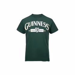 Guinness 879551-large Logo Forest Comfort Green T-Shirt - Large