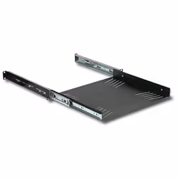 Odyssey ARPOT1, Sliding shelf, Black, Steel, 482.6 mm, 381 mm, 44.4 mm