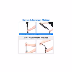 Neewer 1025cm Metal Flexible Tube Arm for LED Video Lights Ring Flash Light and Other Photography Accessories with 14 Screw Thread