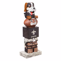 Team Sports America NFL Tiki Totems 16 Inches  New Orleans Saints