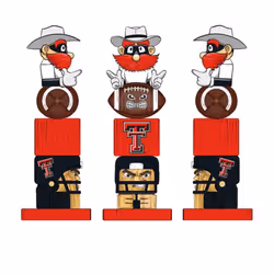Team Sports America Texas Tech Red Raiders Tiki Team Totem Garden Statue