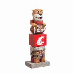 Evergreen NCAA Washington State Cougars Tiki Totem