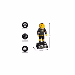Team Sports America NHL Las Vegas Golden Knights Fun Colorful Mascot Statue 12 Inches Tall