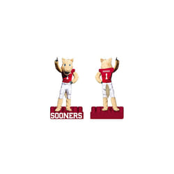 Team Sports America NCAA University of Oklahoma Fun Colorful Mascot Statue 12 Inches Tall