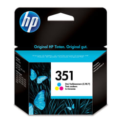 HP 351 Tri-color Original Ink Cartridge