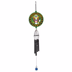 Red Carpet Studios 15171 Patriot Military Wind Chime 21-Inch Army