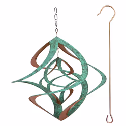 Red Carpet Studios 91061 14-Inch Cosmix Helix Wind Spinner Deluxe wit