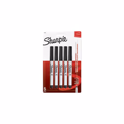 Sharpie 37665PP Permanent Markers Ultra Fine 5 Pack