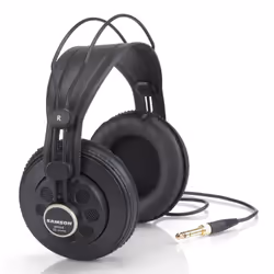 Samson SR850P, Wired, 10 - 30000 Hz, Headphones, Black