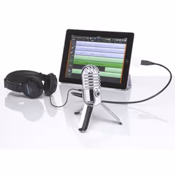 Samson Meteor Mic Chrome Laptop microphone