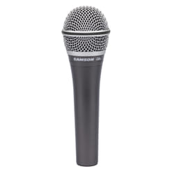 Samson Q8x Black, Metallic Stage/performance microphone