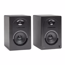 Samson MediaOne M50, 0.9%, 83 dB, 80 W, 1.91 cm (0.75"), 13.3 cm (5.25"), MDF