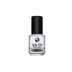 Seche Dry Fast Top Coat 3.6 ml, 3.6 ml, Transparent, Chip resistance, Fast drying, Women, Brush, Bottle