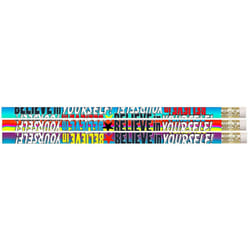 Musgrave Pencil Company -inch Believe In Yourself-inch Pencil  12/Pack (MUS2283D)