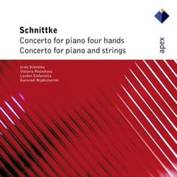 Warner Music Viktoria Postnikova - Schnittke: Concerto for Piano 4 Hands & Concerto for Piano & Strings, CD Classic