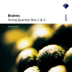 Warner Music Borodin Quartet - Brahms: String Quartets 1 & 3, CD Classic