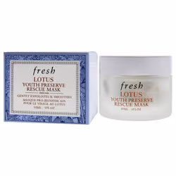 Lotus Youth Preserve Rescue Mask by Fresh for Women - 1 oz Mask