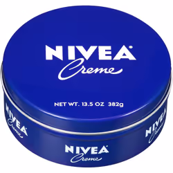 NIVEA Creme Body Face and Hand Moisturizing Cream for All Skin Types Rich Body Moisturizer with Provitamin B5 135 Oz Tin