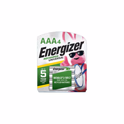 Recharge Universal 700 mAh Rechargeable AAA Batteries, Pre-Charged, 4 count