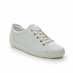 Ecco soft 2.0 206503-01007 (White Leather) - UK 6.5