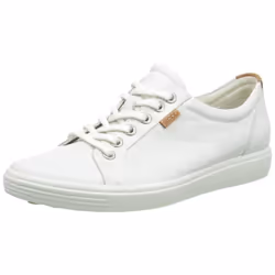 EccO Womens Soft 7 Sneaker White 43 US Womens 12-125 M