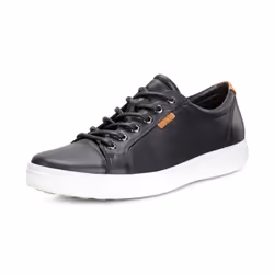 ECCO Men's Soft 7 Sneaker  Black  14-14.5
