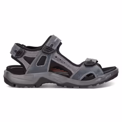 Ecco Mens 2021 Offroad Nubuck Yak Leather Lightweight Supportive Sandals - UK 8-8.5, Marine