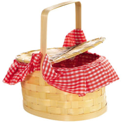 amscan 840205-55 Gingham Picnic Basket Purse, Small