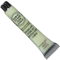 Glow-In-The-Dark Cream Makeup Tube - 0.7 oz. (Pack of 1) - Vibrant Color & Pigmented Perfect for Festive & Creative Looks