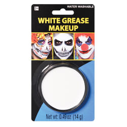 White Grease Makeup - 0.49 oz  1 Count - Intensely Pigmented  Easy-to-Apply & Long-Lasting - Perfect For Cosplay & Themed Parties