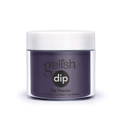 Gelish Powder Dip Collection (A Kiss In The Dark) Black Nail Dip Powder  Black Nail Powder  Dip Powder Colors  8 ounce