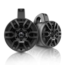 DS18 Hydro NXL-4TP/BK Black Marine Tower Speaker - 4""  2-Way  150W Max  50W RMS  100% UV Stable  IPX5 Marine  4 Ohms - for All Elements  UT