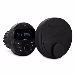 DS18 Hydro MRX1 Marine Radio Headunit LCD Screen Bluetooth IP65 Waterproof Weatherproof AM FM Radio USB 1 Zones 4 Volts ...