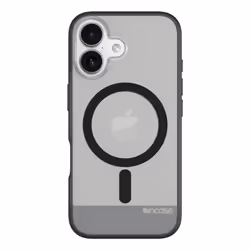 Incase INPH190401-BLK, Cover, Apple, iPhone 16, 15.5 cm (6.1"), Black, Translucent