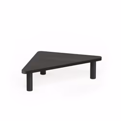 Furinno Turn-N-Tube Corner Monitor Riser Stand Espresso/Black